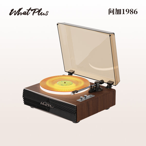 WhatPlus 1986 ビニールレコードプレーヤー