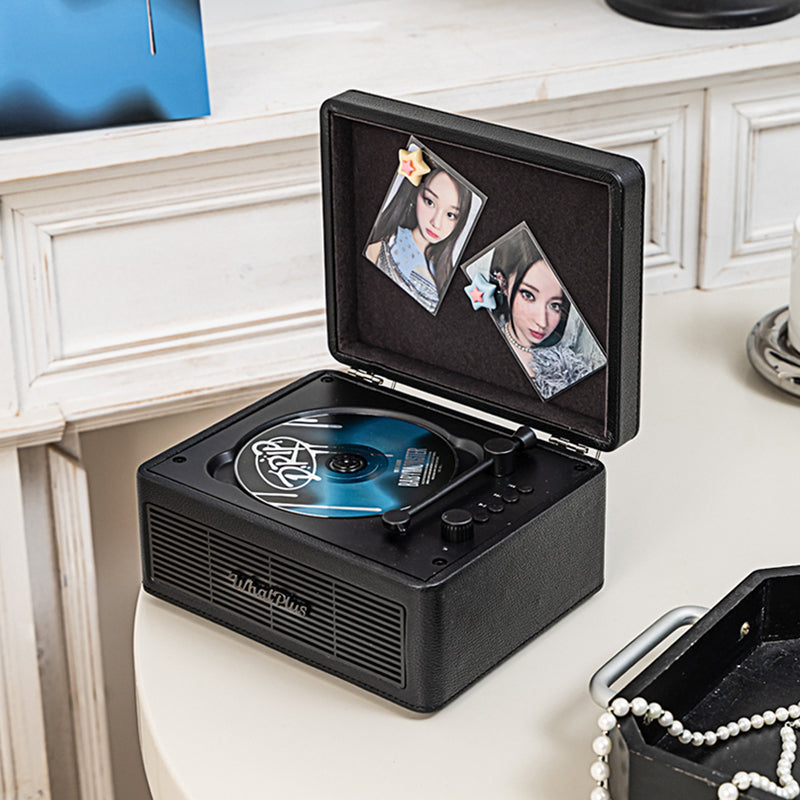 K-POP・アジア whatplus c300 WhatPlus C300 CD Player, Bluetooth Speaker Player