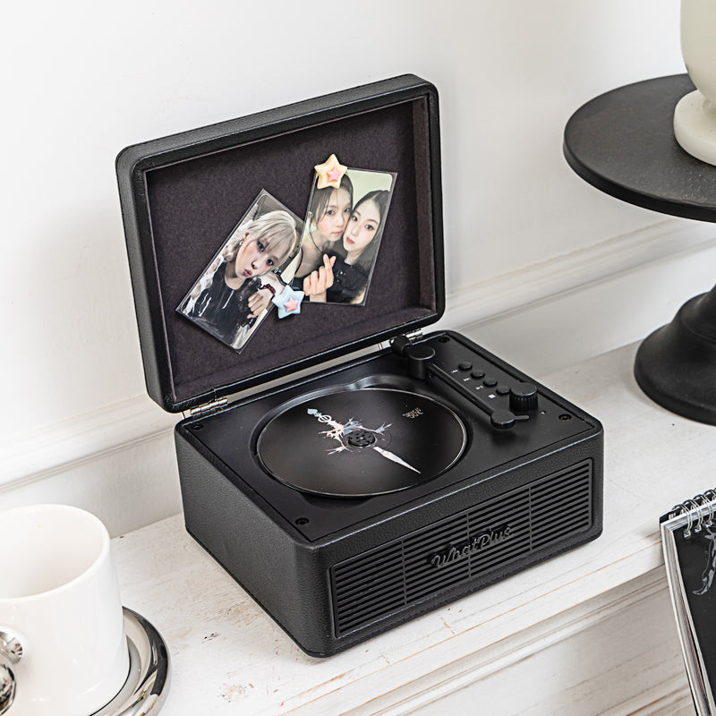 WhatPlus C300 CD Player, Bluetooth Speaker Player