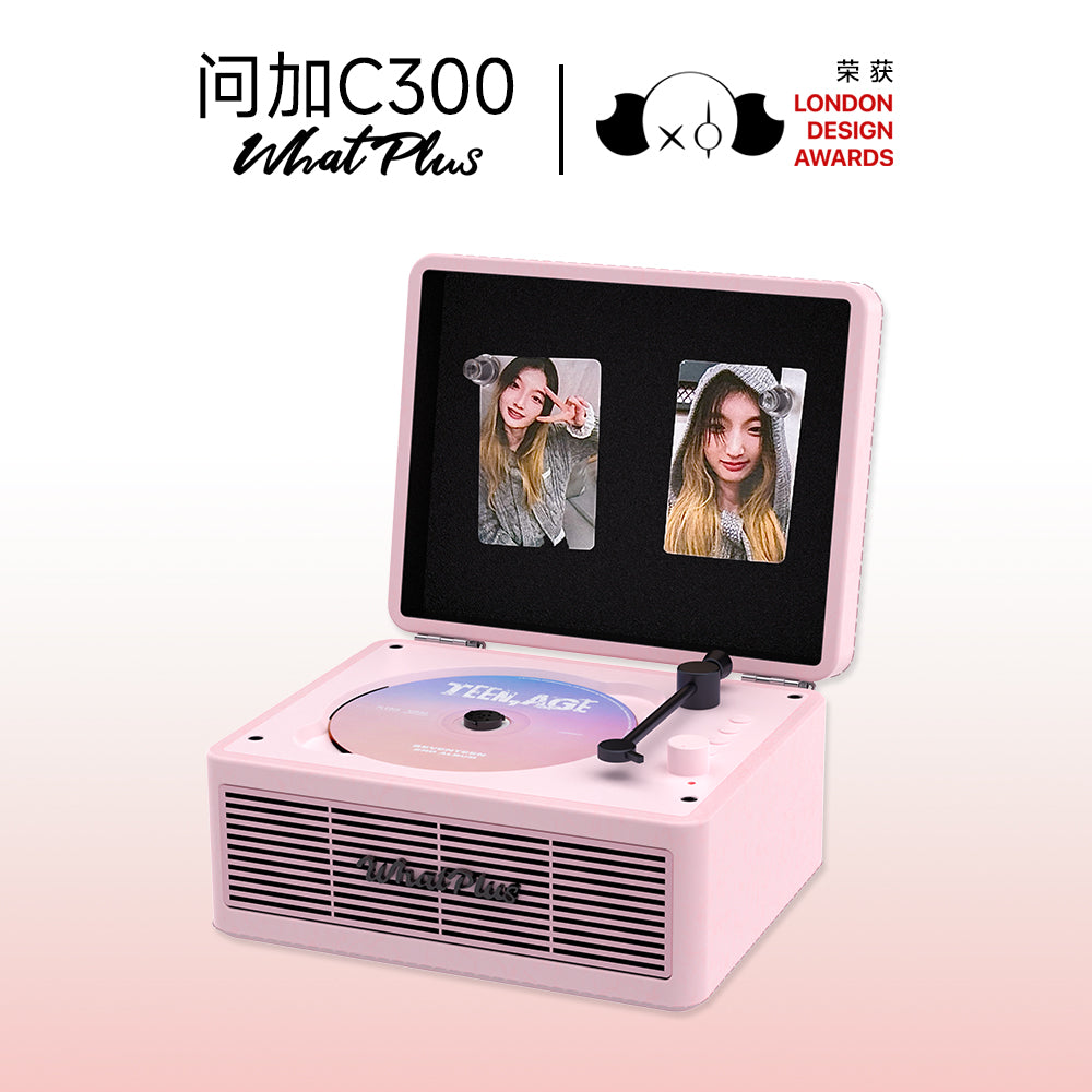 K-POP・アジア whatplus c300 K-POP・アジア whatplus c300 WhatPlus C300 Retro CD Player